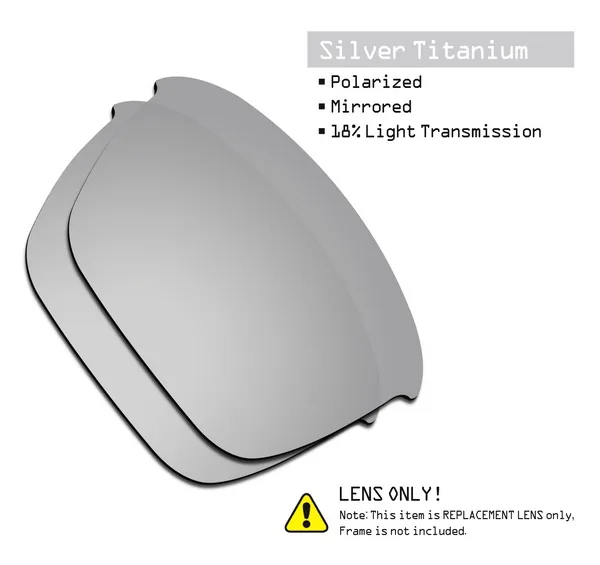 Titanium-ShieldCoat SmartVLT поляризованные Сменные линзы для солнцезащитных очков Oakley Thinlink-несколько вариантов - Цвет линз: Titanium-ShieldCoat