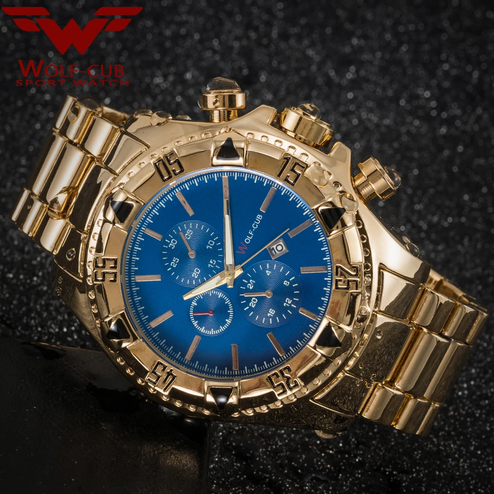 Японские мужские часы Move t Gold наручные Subaqua Masculino роскошные брендовые кварцевые