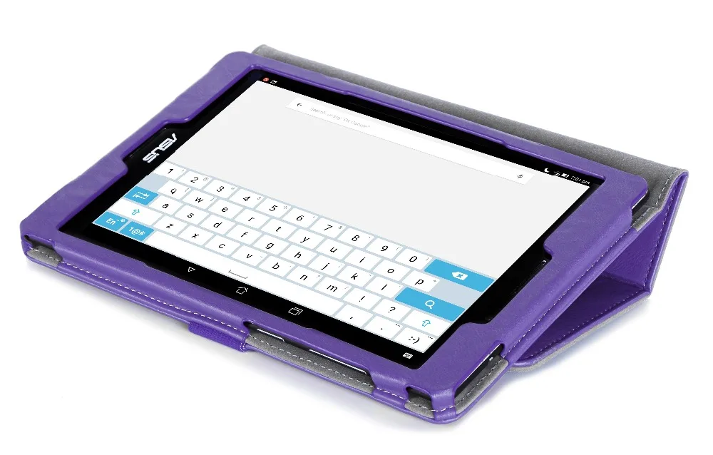 Кожаный чехол для Asus Zenpad Z8 ZT581KL (Zenpad 3 8 0 Z581KL) из воловьей кожи с держателем карт 7 9