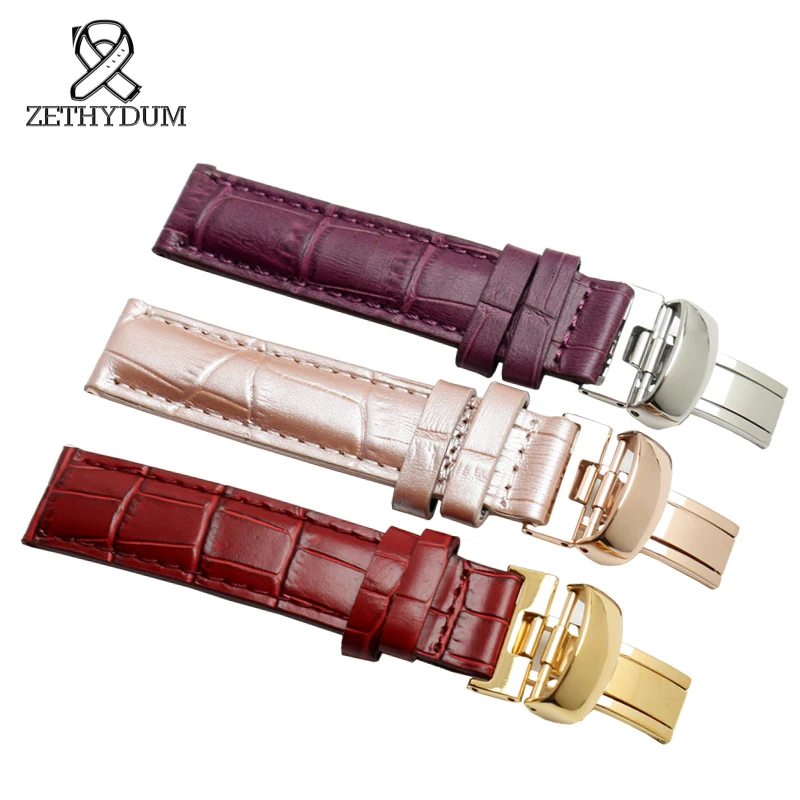 Ремешок из натуральной кожи для часов Tissot 1853 Duaul T099 T050, черный красный розовый браслет для наручных часов, 14x14 16x16 мм