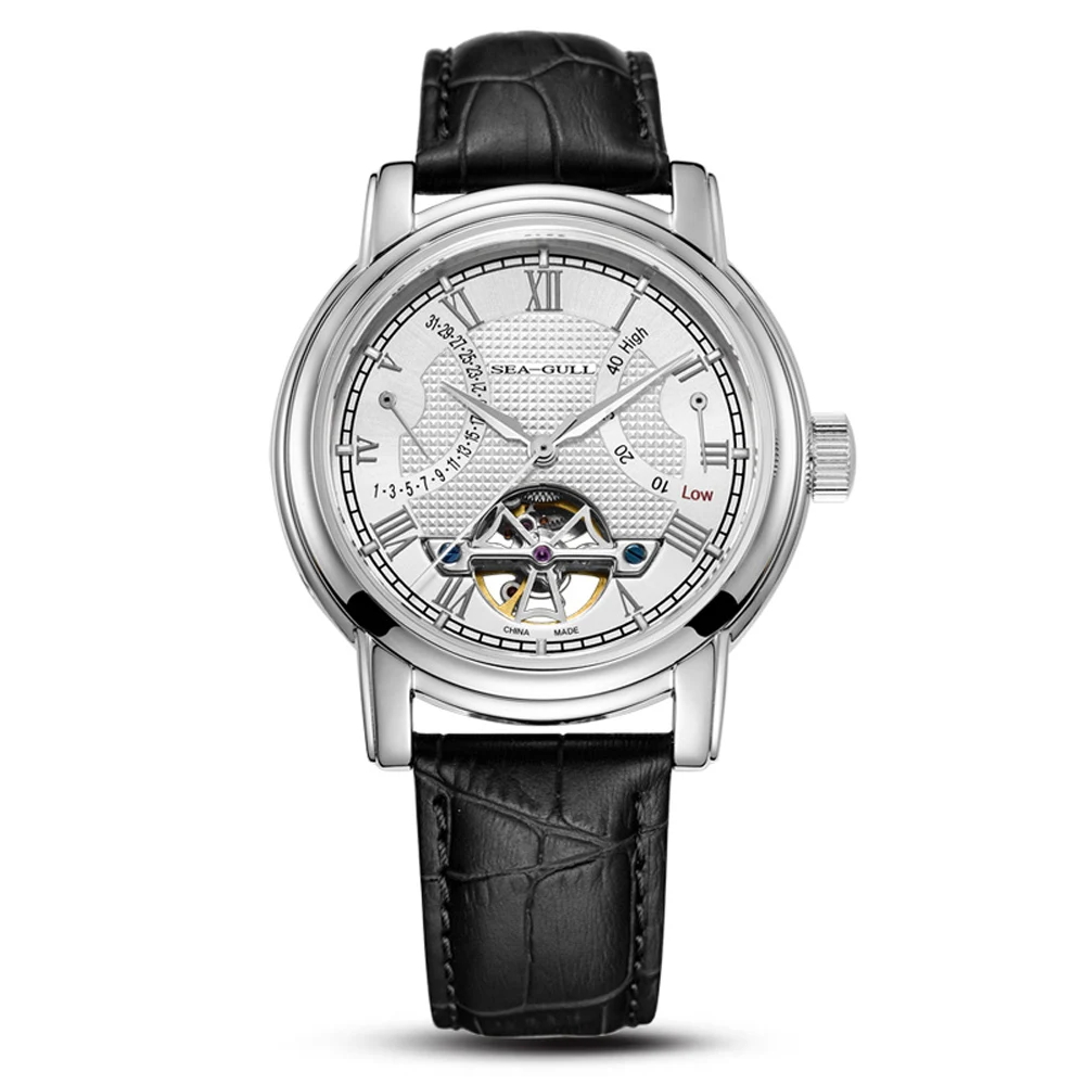 Оригинальные автоматические механические мужские часы Sea gull 819 625