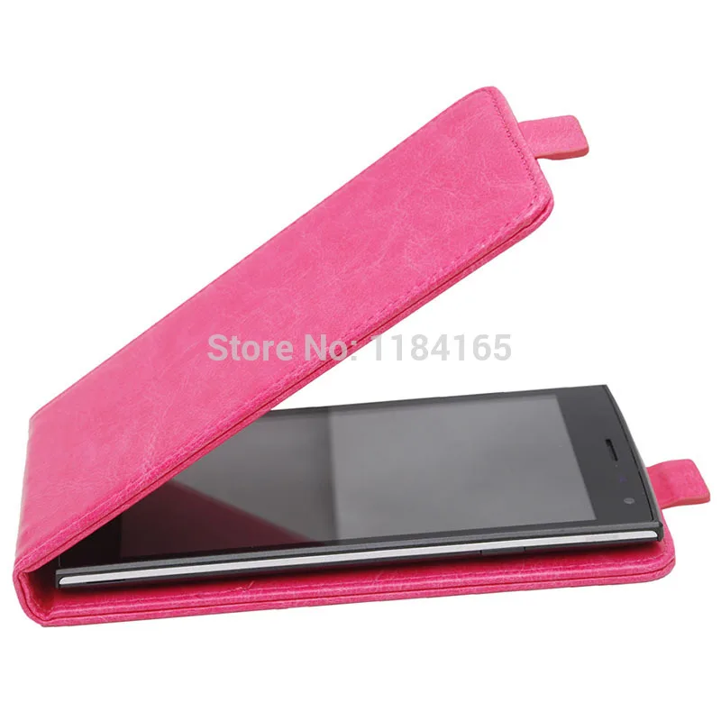 Флип кожаный чехол для leagoo Alfa 5 Мода Crazy Horse Текстура тонкий Octa