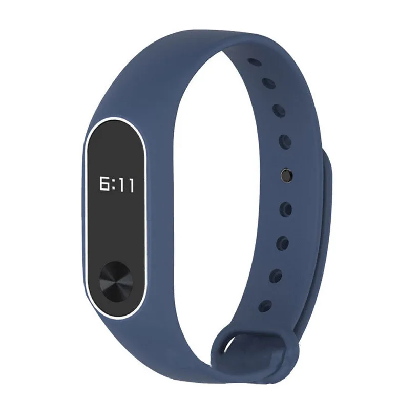 Браслет для XIAOMI MI Band 2 новый модный оригинальный силиконовый сменный бесплатная