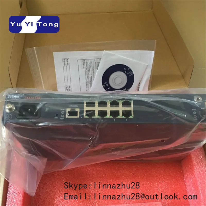Оригинальный Новый ZTE ZXA10 F803G-8 с 8 портами ethernet GPON ONU оптический сетевой терминал |