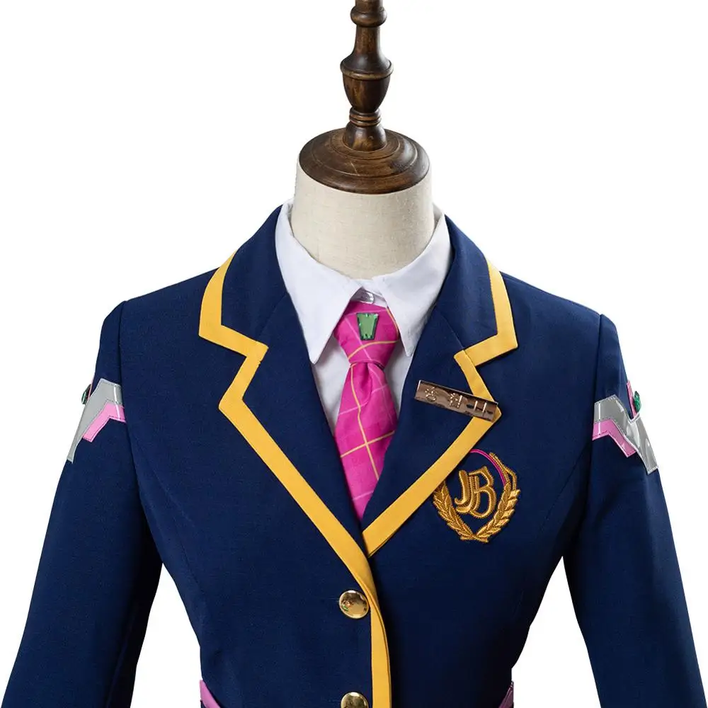 

OW DVA D.VA Hana Song School Uniform Cosplay Costume 3-YEAR Anniversary Outfit Full Set Unisex Halloween Carnival Costumes