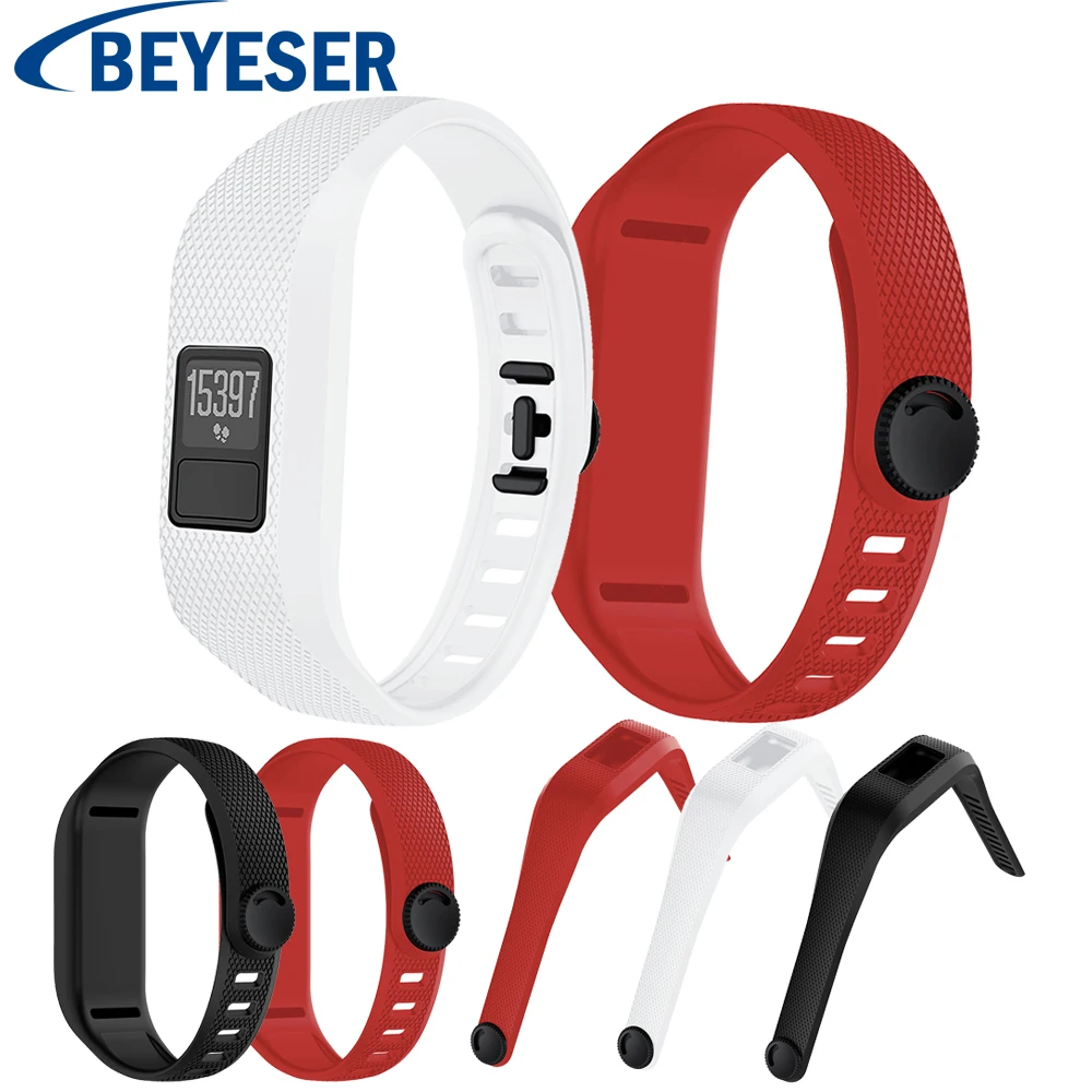 Силиконовый сменный спортивный ремешок для Garmin Vivofit 3 наручных часов Vivofit3