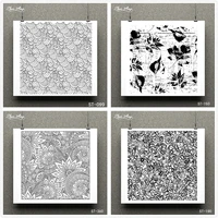 fish scale design clear stamp for scrapbooking rubber stamp seal paper craft clear stamps card making