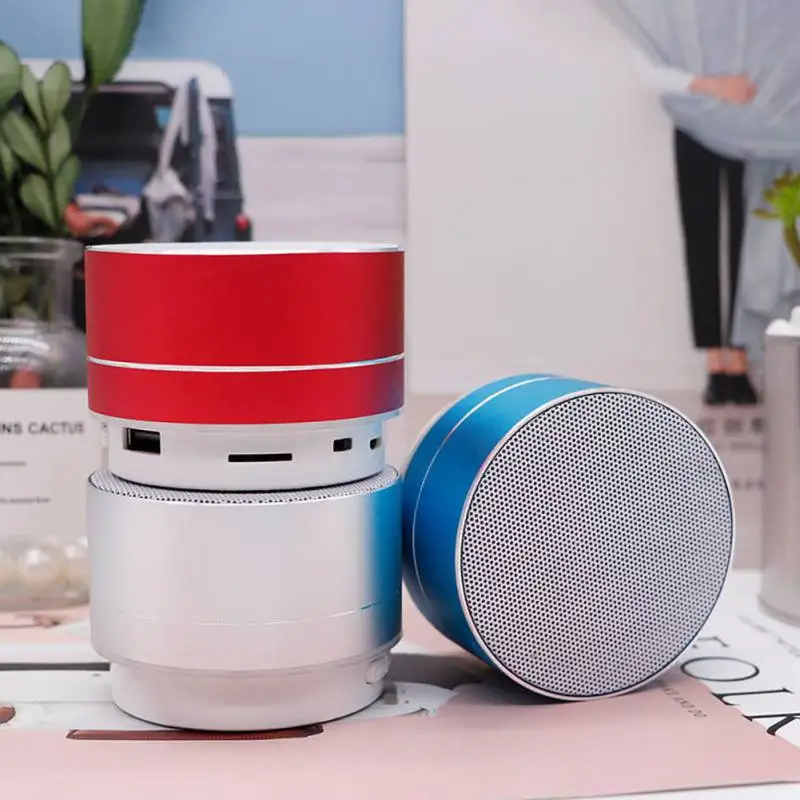 Красочное освещение 360 градусов стерео объемный звук поддержка USB TF карты колонки