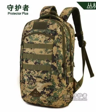 jungle Мини 12л Тактический Рюкзак MOLLE для детей, школьная сумка, нейлоновый водонепроницаемый рюкзак для охоты, боевой военный Камуфляжный Рюкзак - Цвет: jungle