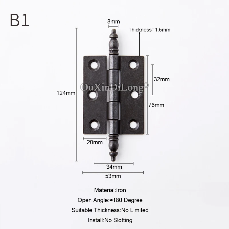 Новые европейские антикварные мебельные петли 2 шт. бесшумные дверные подшипники