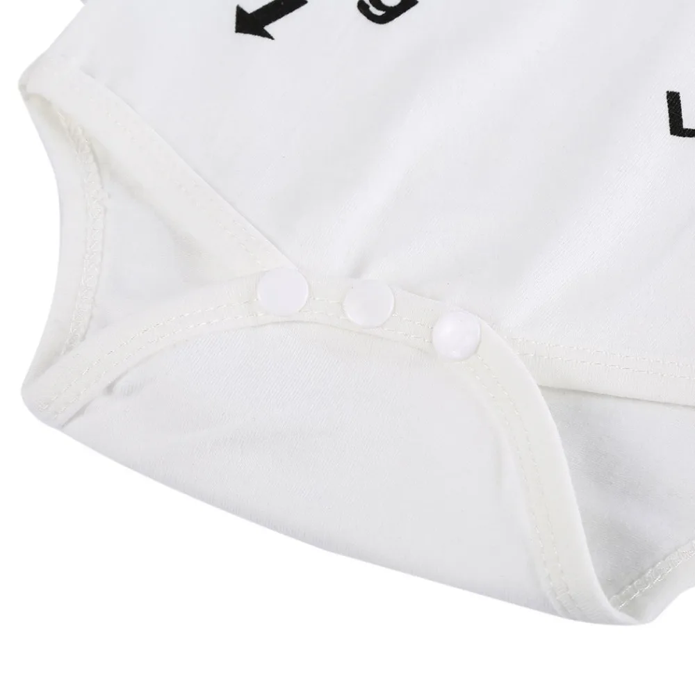 2017 папа вы получили это! Ползунки для новорожденных девочек и мальчиков детская