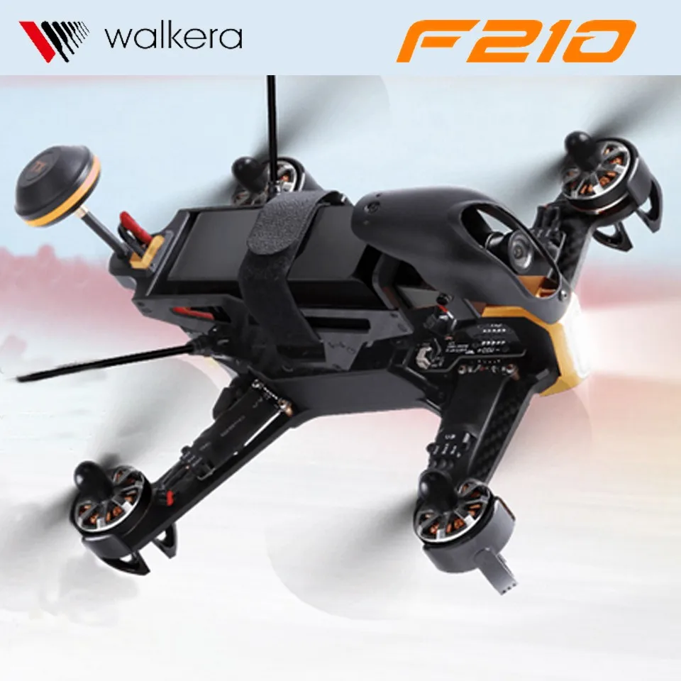 Профессиональный Дрон Walkera F210 Радиоуправляемый квадрокоптер с камерой 700TVL 5 8G FPV