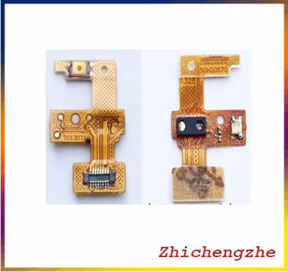 10 шт./лот оригинальная кнопка включения/выключения питания гибкий кабель для HTC