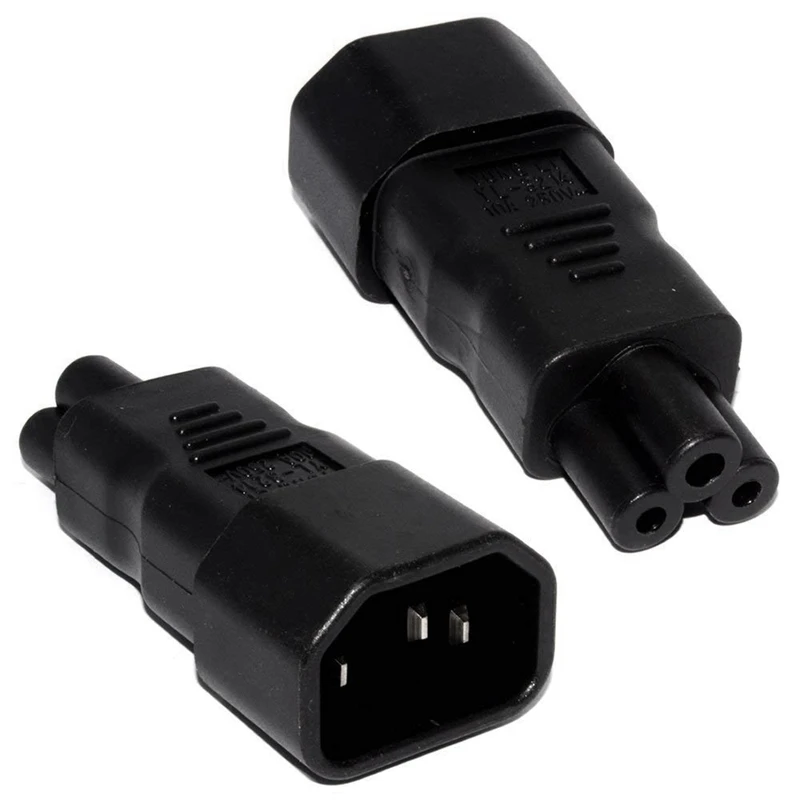 PDU UPS C14 к C5 IEC320 C13/C14 C5/C6 чайник привести ПК ноутбук питания кабель адаптер|Адаптеры