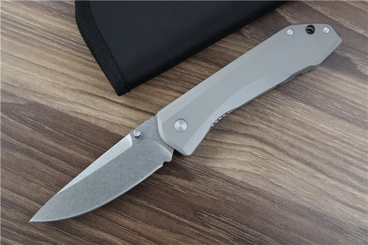 RIUU custom 761 шарикоподшипник S35vn TC4 титановая ручка Складной Тактический Карманный