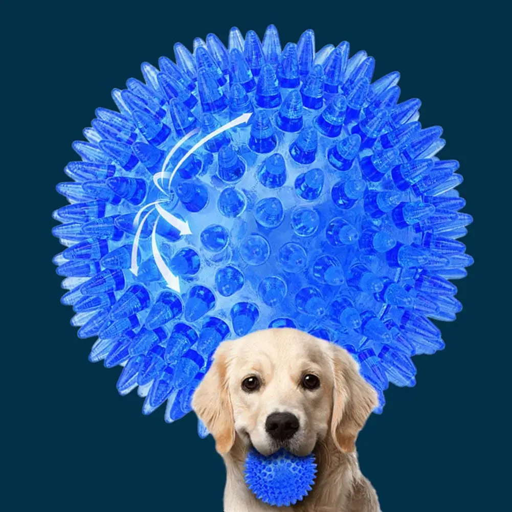 3 шт. Pet пищащие Жевательные Шарики жевательные игрушки для щенков Мягкие мячи для чистки зубов игрушки для игр с высоким прыжком