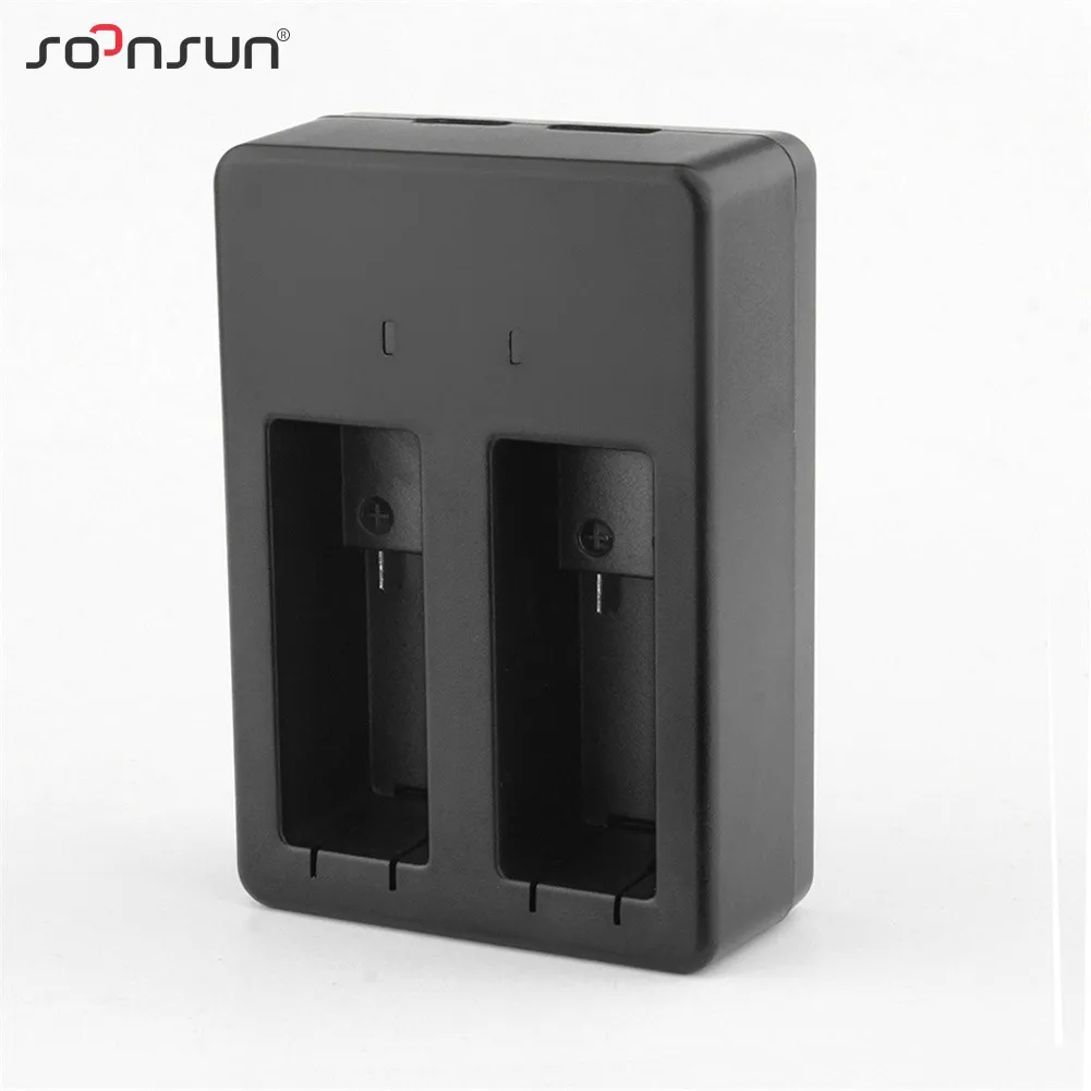 Зарядное устройство SOONSUN с двумя слотами USB зарядная док станция кабелем для GoPro