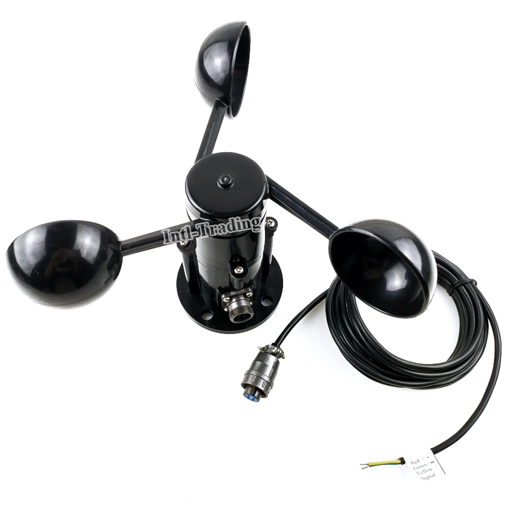 12V Solar Tracking Track Dual Axis Tracker +10&quot Linear Actuator 1500N Motor +LCD Controller +Wind Speed Sensor 3 Cups Anemometer |