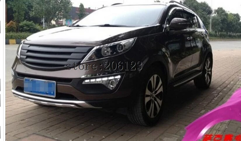 Автомобиль avant решетка решетки cas avec une bande для Kia Sportage 2011