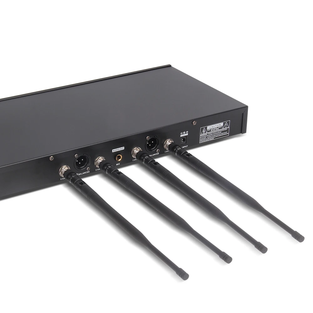 Чистый звук! Стандартное разнесённое 2 канальное беспроводное устройство УВЧ для