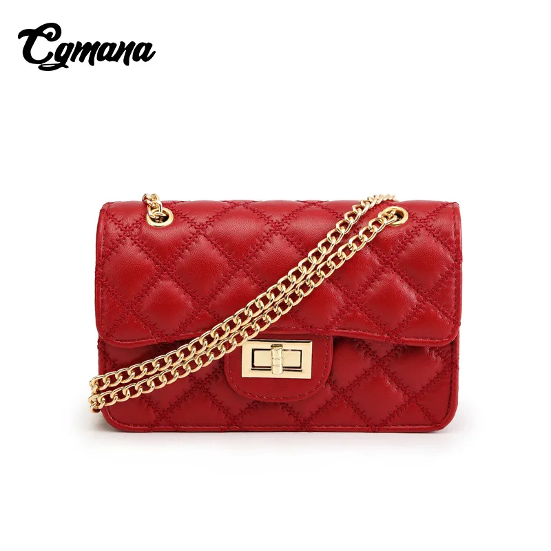 CGmana Для женщин сумка 2018 высокое качество Crossbody сумки мода плечо диагональ мешок