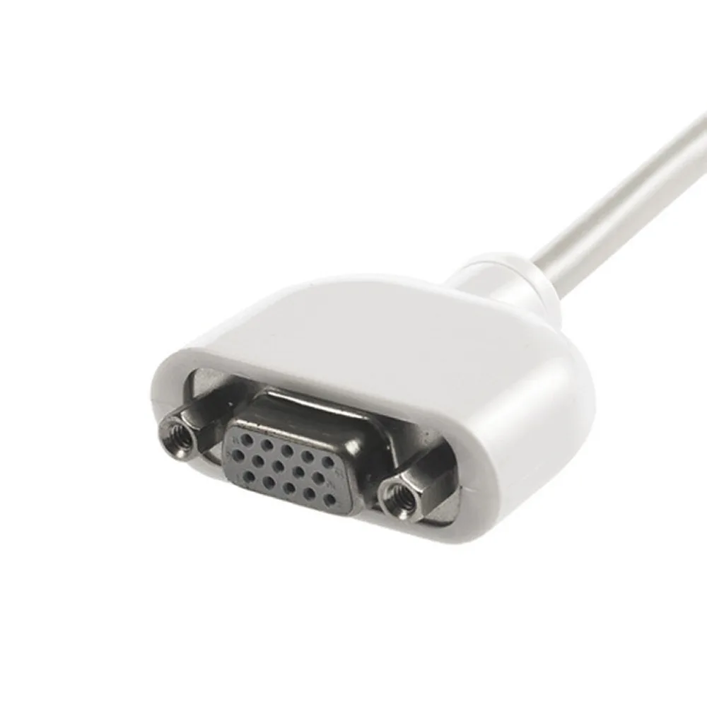 1 шт. мини с DVI на VGA монитор кабель видеоадаптера для Apple для MacBook дропшиппинг