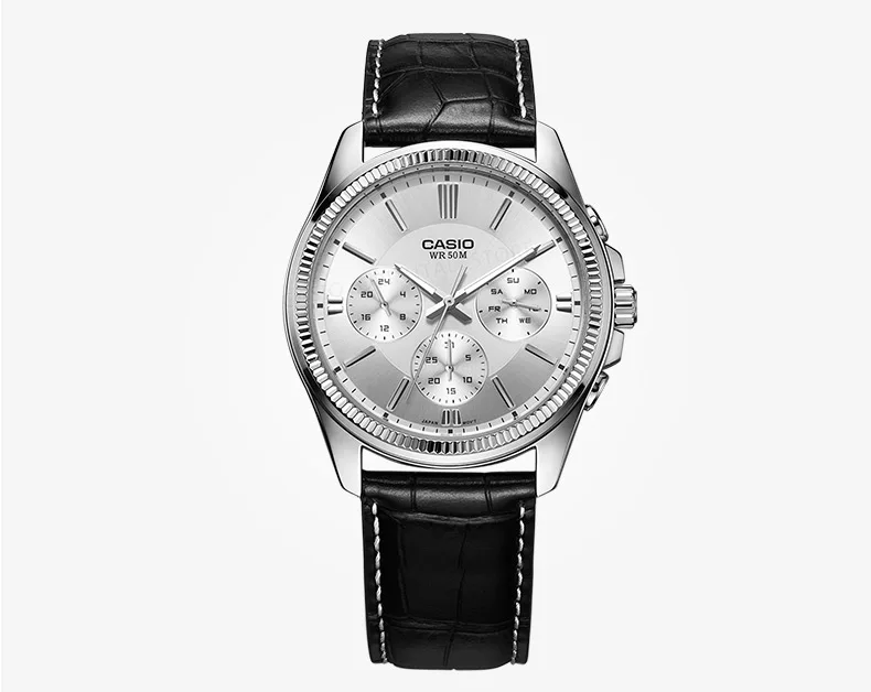 Casio Часы Для Мужчин Кварцевые лучший бренд Аналоговый Военное Дело мужской Часы Для мужчин Спорт армия часы Водонепроницаемый Relogio masculino MTP-1375D-7A