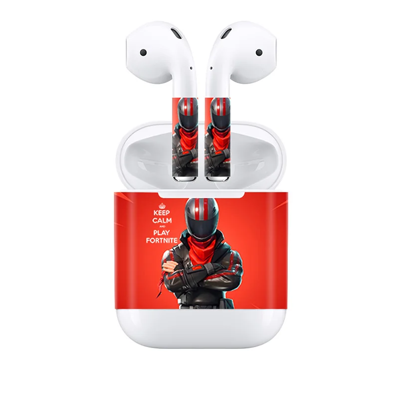 Наклейка для кожи AirPods Съемная клейкая декоративная наклейка airpods виниловая