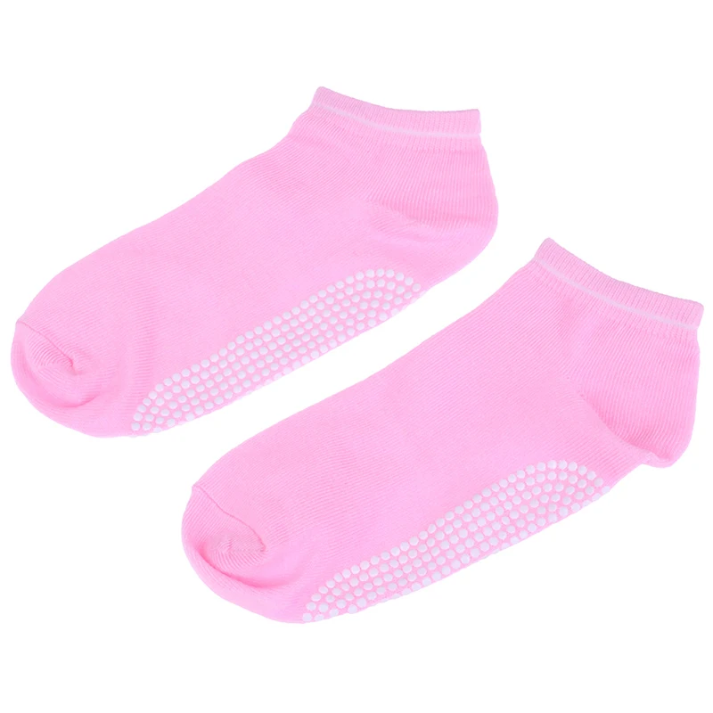 1 пара женские спортивные носки для фитнеса и йоги хлопковые нескользящие