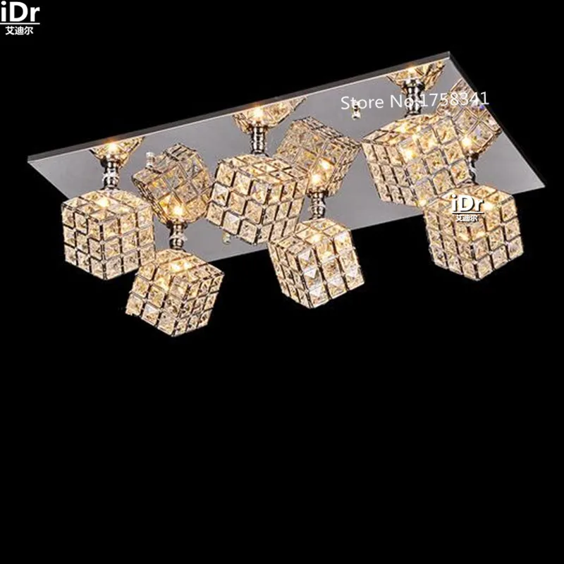 Креативный индивидуальный Прямоугольный светильник для гостиной s светодиодный