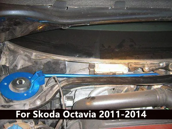 Для Skoda Octavia 2011- Аксессуары для стайлинга автомобилей алюминиево-магниевый сплав Выравнивающий Тип подвески Натяжной штанги стойки
