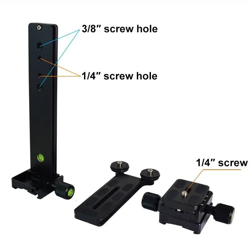 Алюминиевый Регулируемый телеобъектив с ЧПУ MENGS кронштейн для крепления на