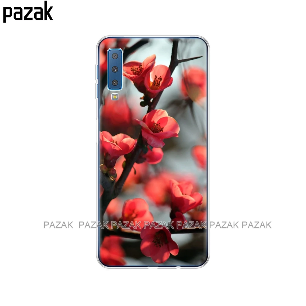 Силиконовый чехол для samsung Galaxy A7 чехол для телефона чехол Цветная печать задняя крышка для samsung A7 A750 A750F 6,0 дюймов - Цвет: 61350