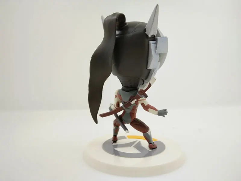 Над часами игра персонаж версии Q Фигурка 10 см ПВХ Статуя игрушки Коллекция Модель игрушки с цветной коробкой OW подарок