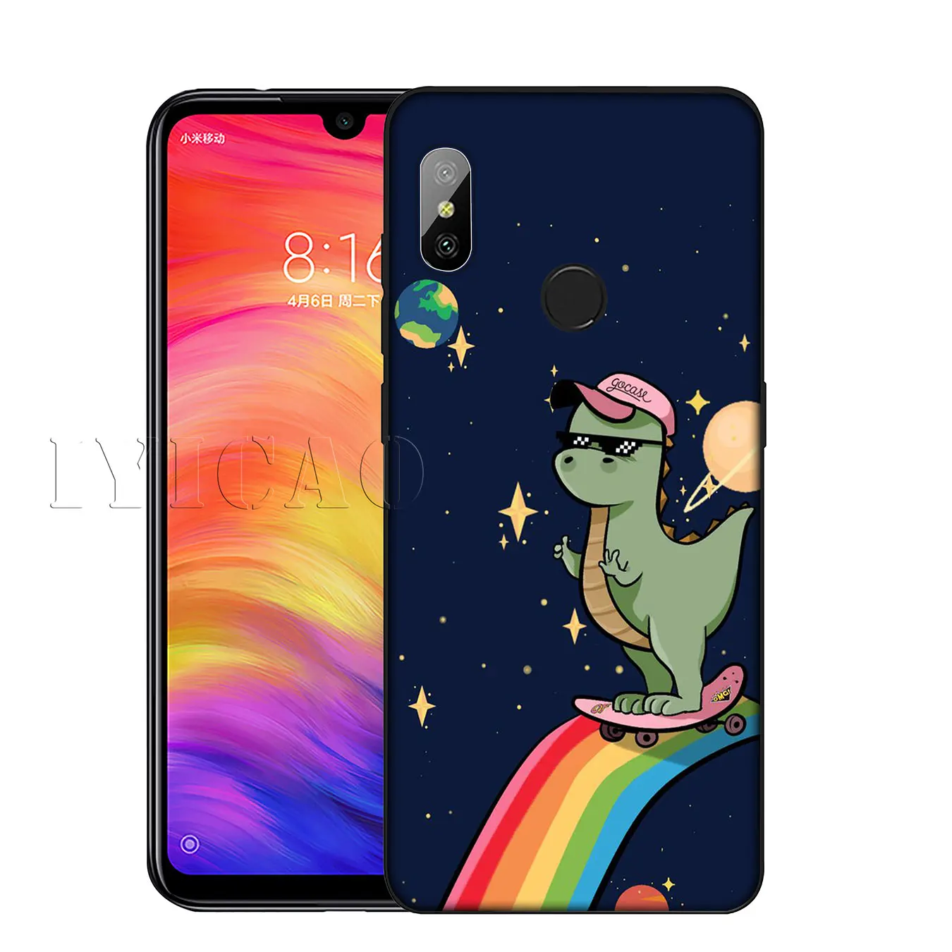 IYICAO Dinosaur Unicorn Soft Silicone Phone Case for Xiaomi Mi 10 9 9T CC9 CC9E 8 SE A3 Pro A1 A2 Lite 6 pocophone f1 mi9 mia2 |