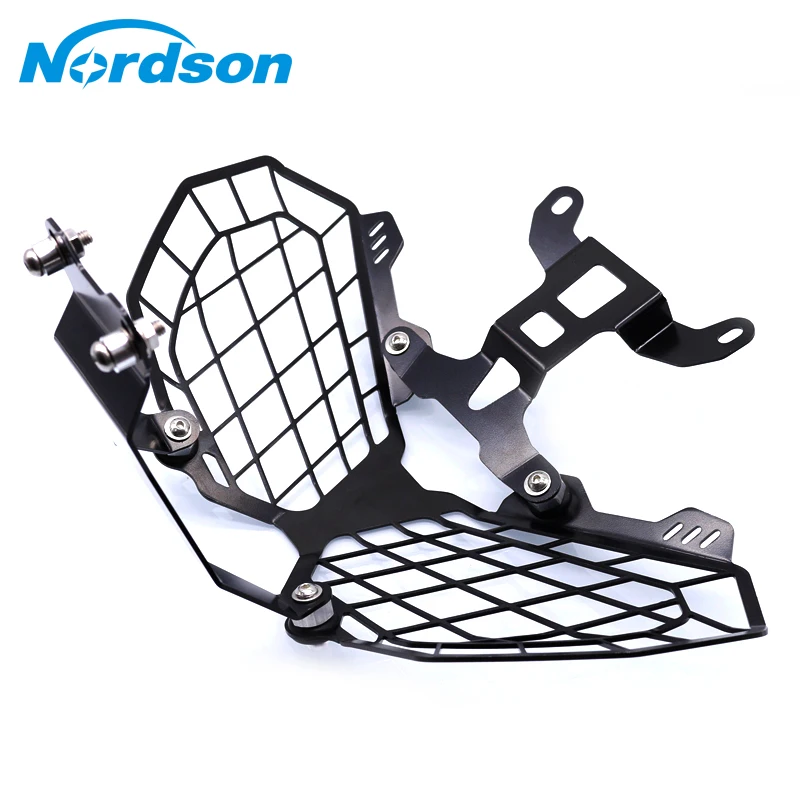 Nordson Motorcycle Grille Headlight Protector Guard Lense Cover For HONDA CRF1000L AFRICA TWIN CRF 1000LCRF