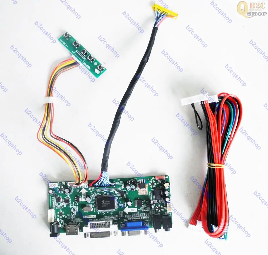 ЖК дисплей контроллер драйвер платы монитор комплект для LM240WU2 SLB3 1920X1200 панель