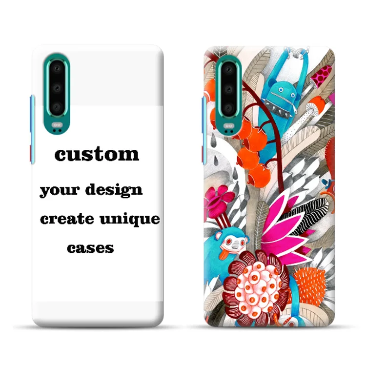 Чехол для мобильного телефона Huawei P20/P20 Pro/P30/G606 с мультяшным цветочным принтом