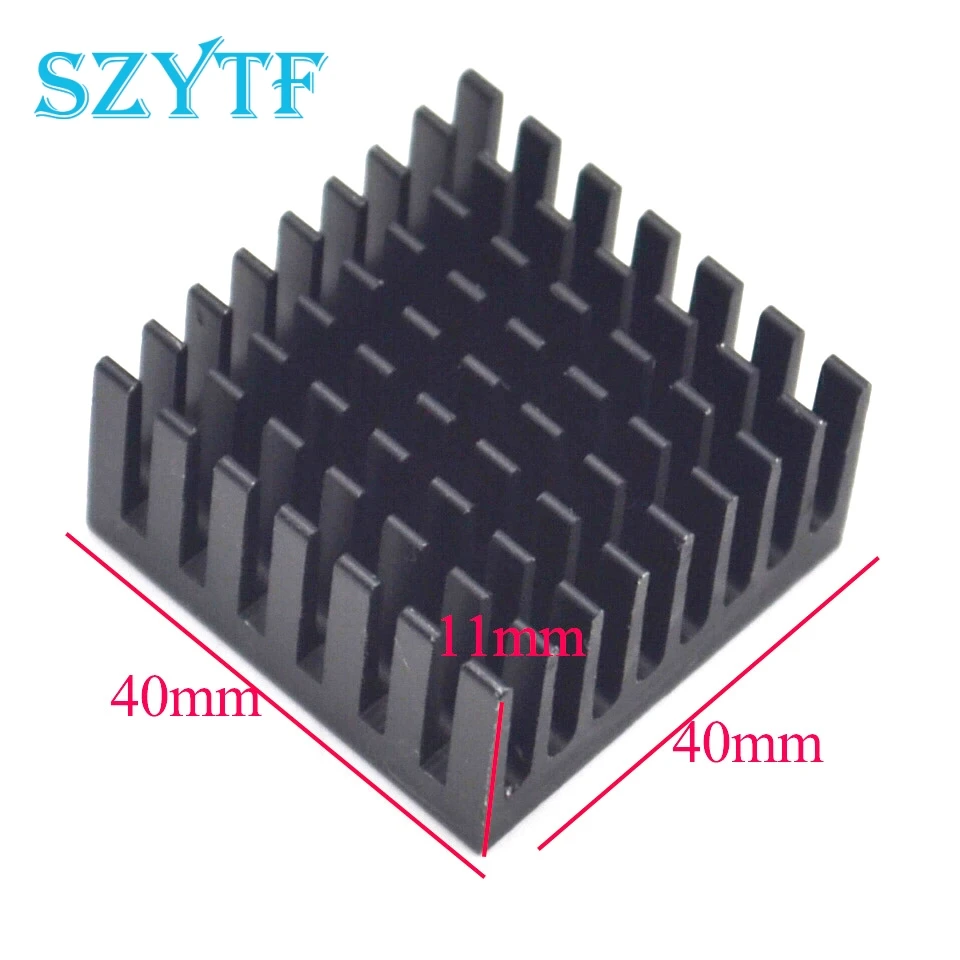 

20pcs 40*40*11MM heatsink for routing PCU radiator electronic cooling block