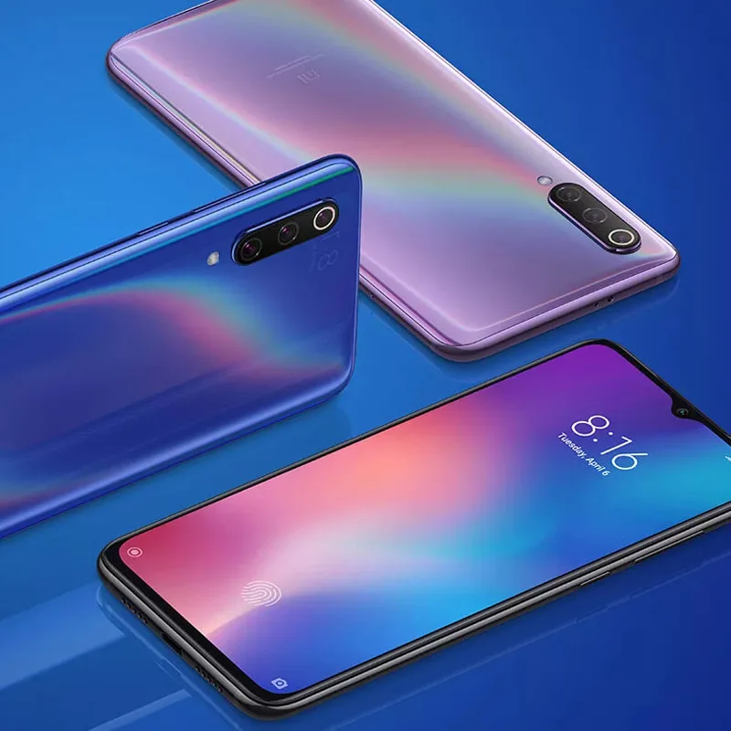 Оригинальная глобальная версия Xiaomi Mi 9 6 ГБ 128 Snapdragon 855 48MP AI тройная камера смартфон