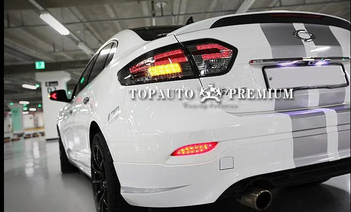 2011- для Fluence светодиодный задние фонари светодиодный задний фонарь для Fluence светодиодные задние фары стайлинга автомобилей DRL+ тормоз+ Парк+ сигнал светодиодный свет