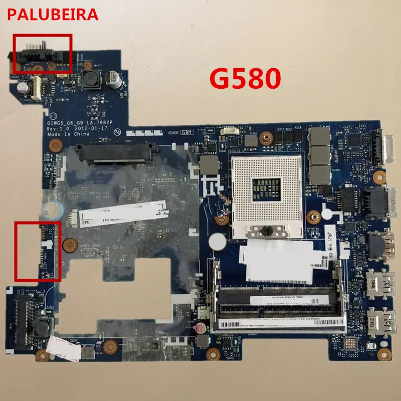 Материнская плата для ноутбука LENOVO G580 G9 REV: 1 0|Материнские платы| |