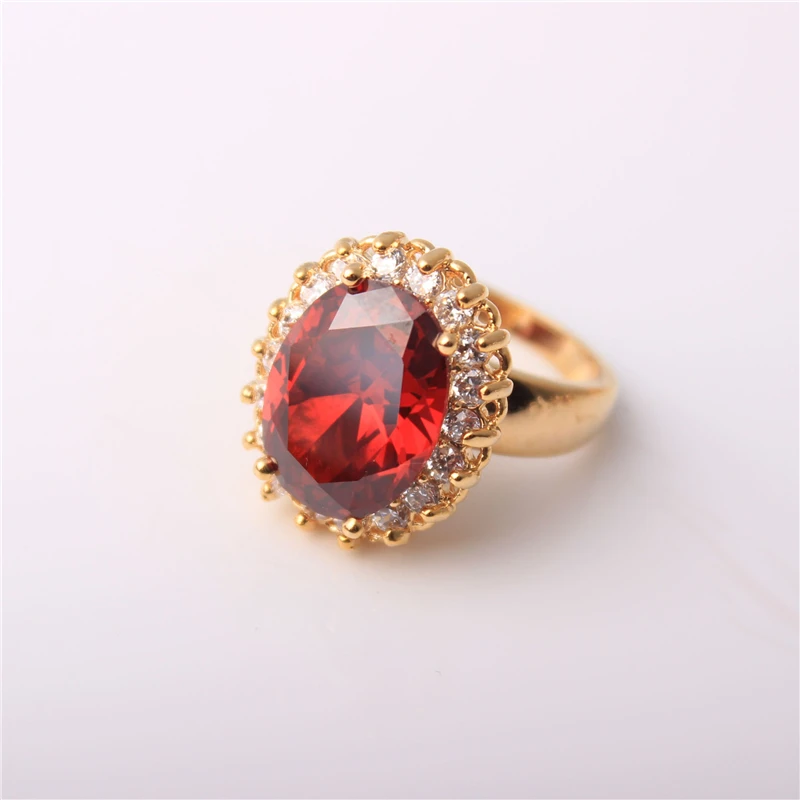 Роскошные женские ювелирные изделия Ajojewel высококачественное красное и зеленое