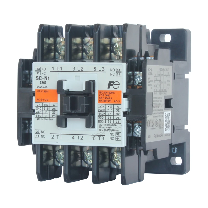 Контактор переменного тока AC24V 380V 220V 110V 3NO2NO1NC SC-N1 катушки