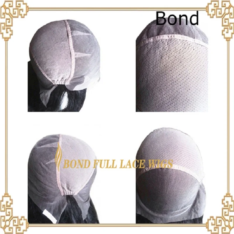 8A Brazilian Virgin Hair Full Lace Human Wigs for Black Women Bond Hairr Products Front | Шиньоны и парики