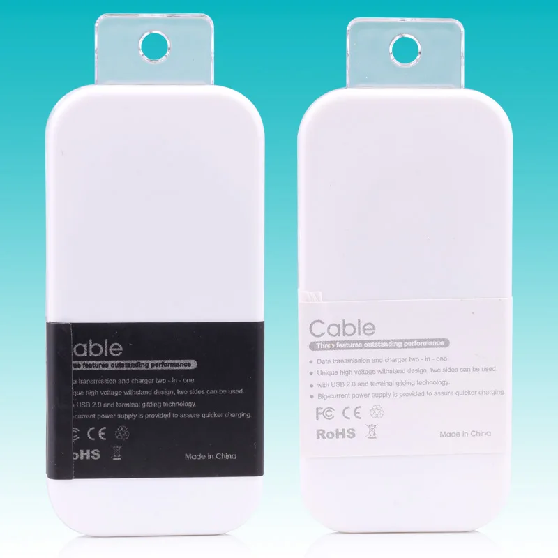 Мода PC Пластиковые Матовый текстуры КОРОБКА Розничная Оптовая usb кабель матовое