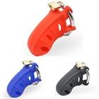 Новейшая 4-цветная Экстремальная силиконовая клетка для петуха из нержавеющей стали, устройство верности, секс-игрушки