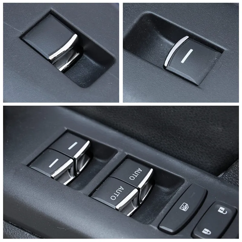 For Honda Civic 10th 2016 2017 2018 7Pcs Car Interior Door Window Lift Switch Button patch special lift button decoration | Автомобили и