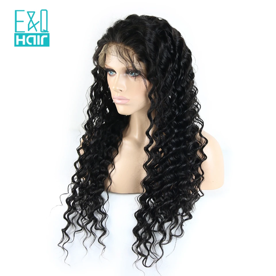 8А Полное Кружева Человеческих Волос Парики для Черные Женщины Бразилец Волосы