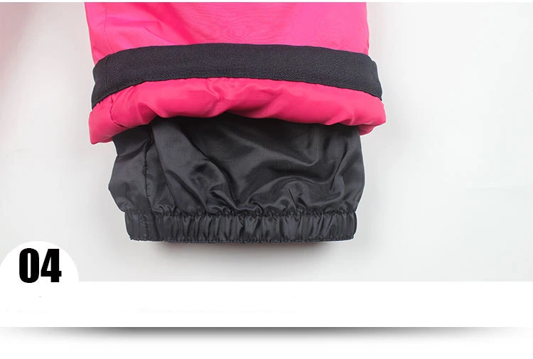 Детская одежда зимние ветрозащитные и водонепроницаемые штаны для девочек